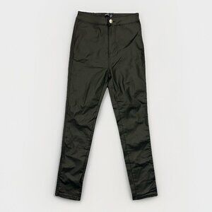 Nasty Gal Women's Sugar Coated Skinny Jeans Size 10 Black High Waist Stretch NWT